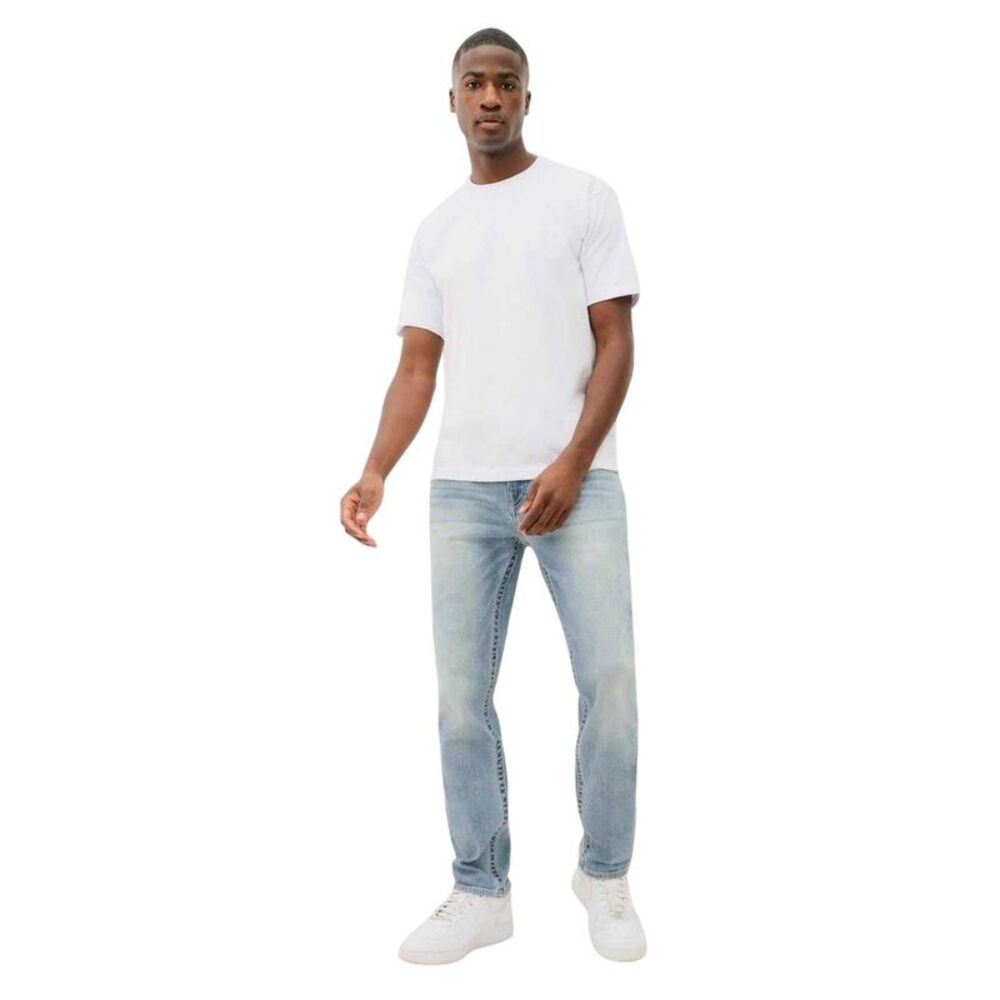 True Religion Mens Denim Skinny Jeans / Washed Blue - Picture 4 of 4